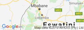 Lobamba map