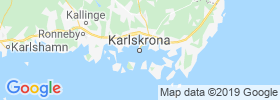Karlskrona map