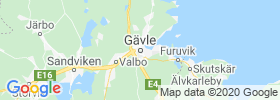 Gavle map