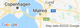 Malmoe map