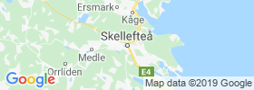 Skelleftea map