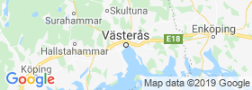 Vasteras map