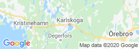 Karlskoga map