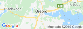 Orebro map