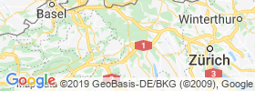 Aarau map