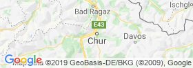 Chur map