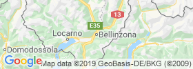 Bellinzona map