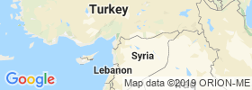 Aleppo map