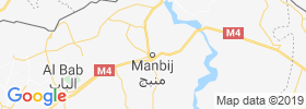 Manbij map