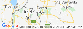Dar'a map