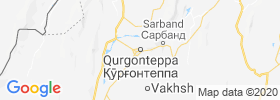 Qurghonteppa map