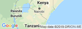 Kilimanjaro map