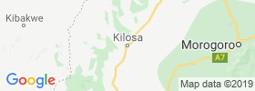 Kilosa map