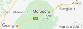 Morogoro map