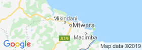 Mtwara map