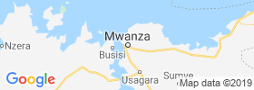 Mwanza map