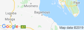 Bagamoyo map