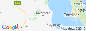 Mvomero map