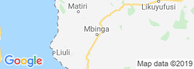 Mbinga map