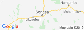 Songea map
