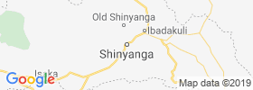 Shinyanga map
