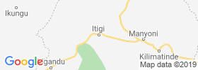 Itigi map