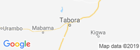 Tabora map