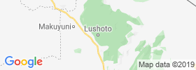 Lushoto map