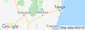 Muheza map