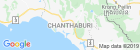 Chanthaburi map