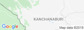 Kanchanaburi map