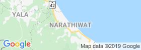 Narathiwat map
