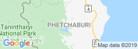 Phetchaburi map