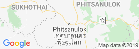 Phitsanulok map