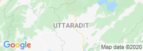Uttaradit map