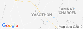 Yasothon map