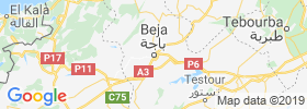 Beja map