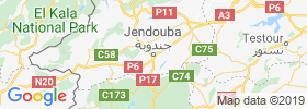 Jendouba map