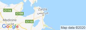 Zarzis map