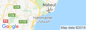 Hammamet map