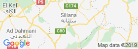 Siliana map