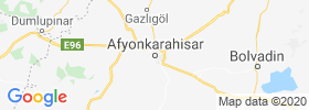 Afyonkarahisar map