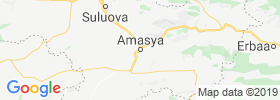 Amasya map