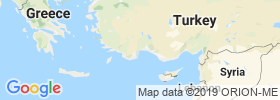 Antalya map