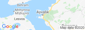 Ayvalik map