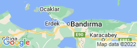 Bandirma map