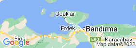 Erdek map