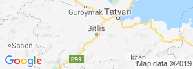 Bitlis map