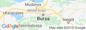 Bursa map