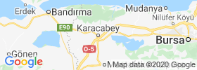 Karacabey map